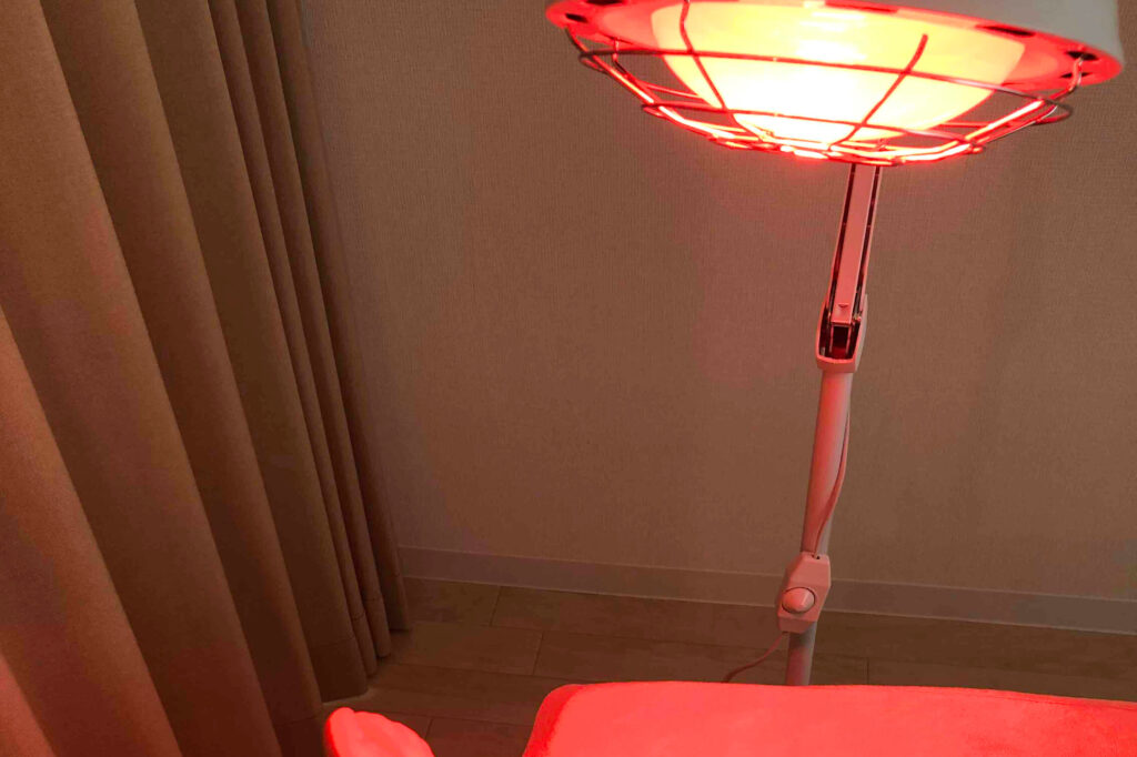 赤外線を使った施術